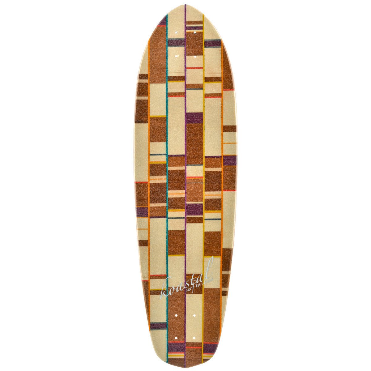 Schmitt Stix Meat Loaf Deluxe Longboard Skate deck