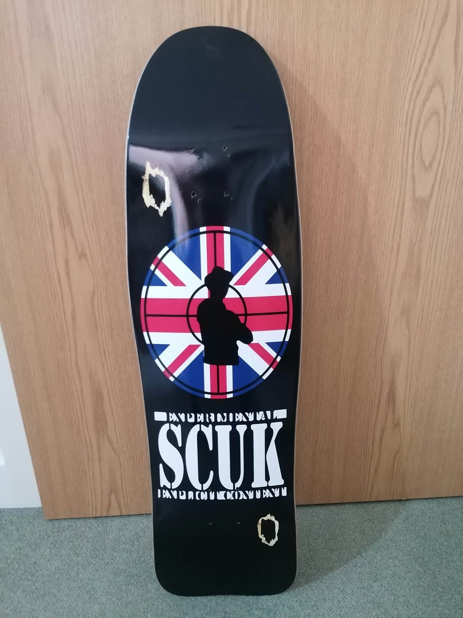 SCUK Carbon Fibre Union Jack deck