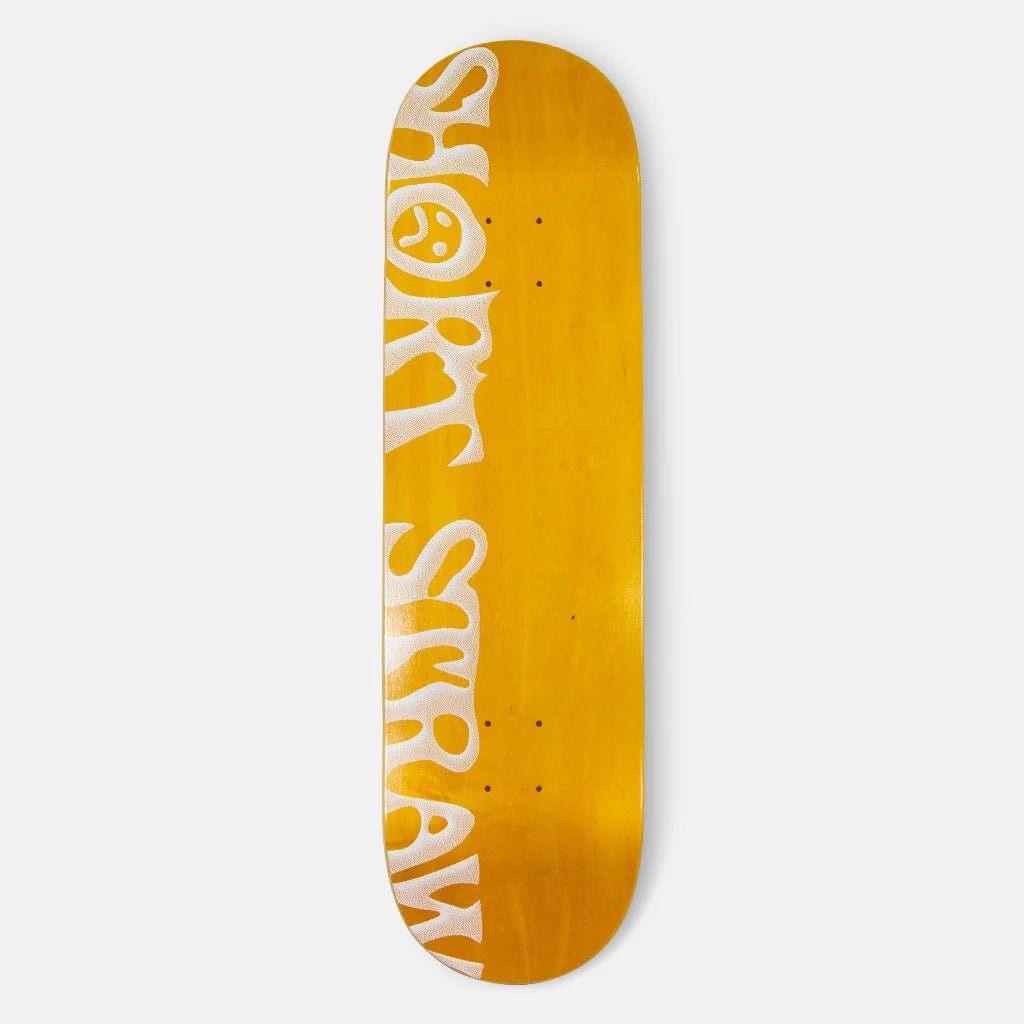 Short Straw Fadeaway Logo (Yellow) deck