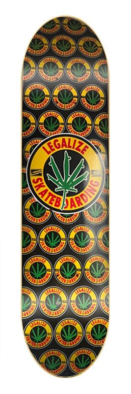 Shorty's Vintage Legalize It deck