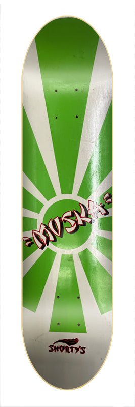 Shorty's Vintage Muska Sun #4 (Green) deck