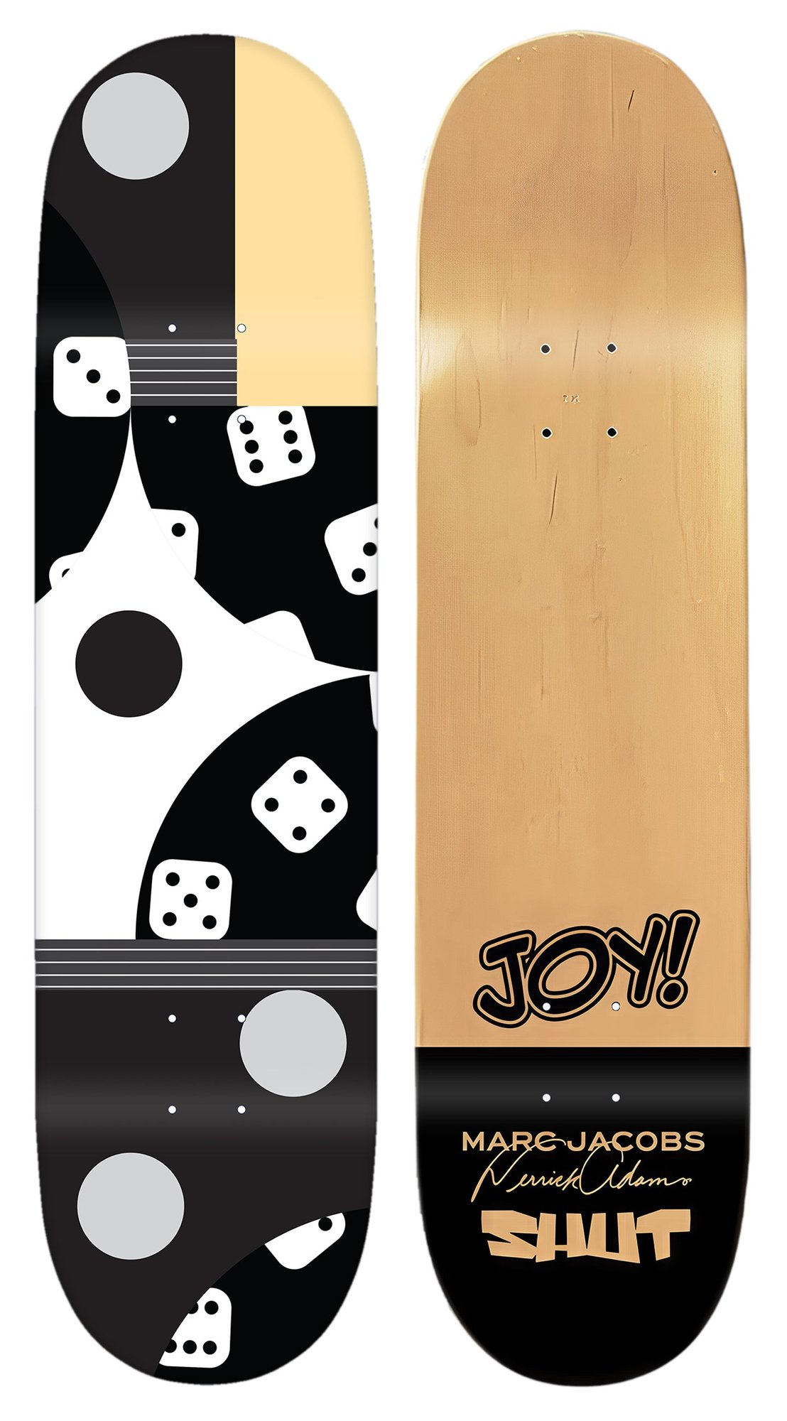 Shut Marc Jacobs X Art By Adams deck