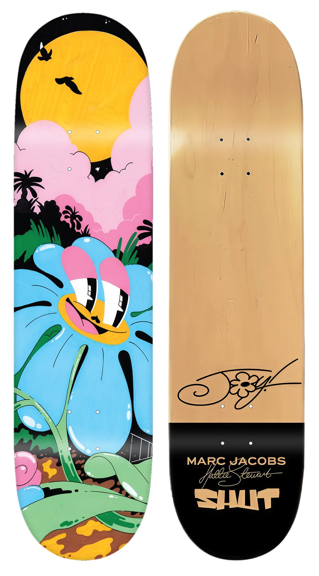 Shut Marc Jacobs X Art Stewart deck