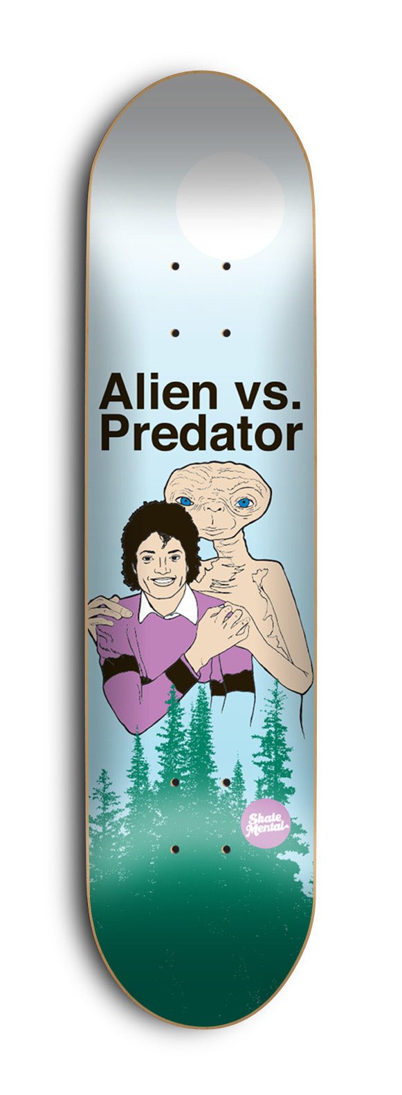 Skate Mental Alien Vs Predator - Day deck