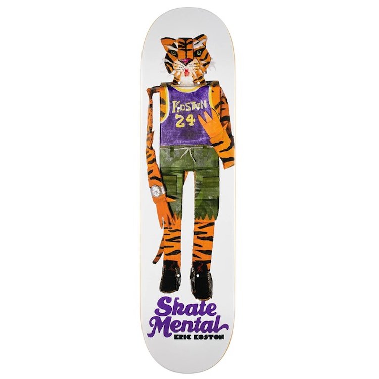 Skate Mental Eric Koston Tiger Doll deck