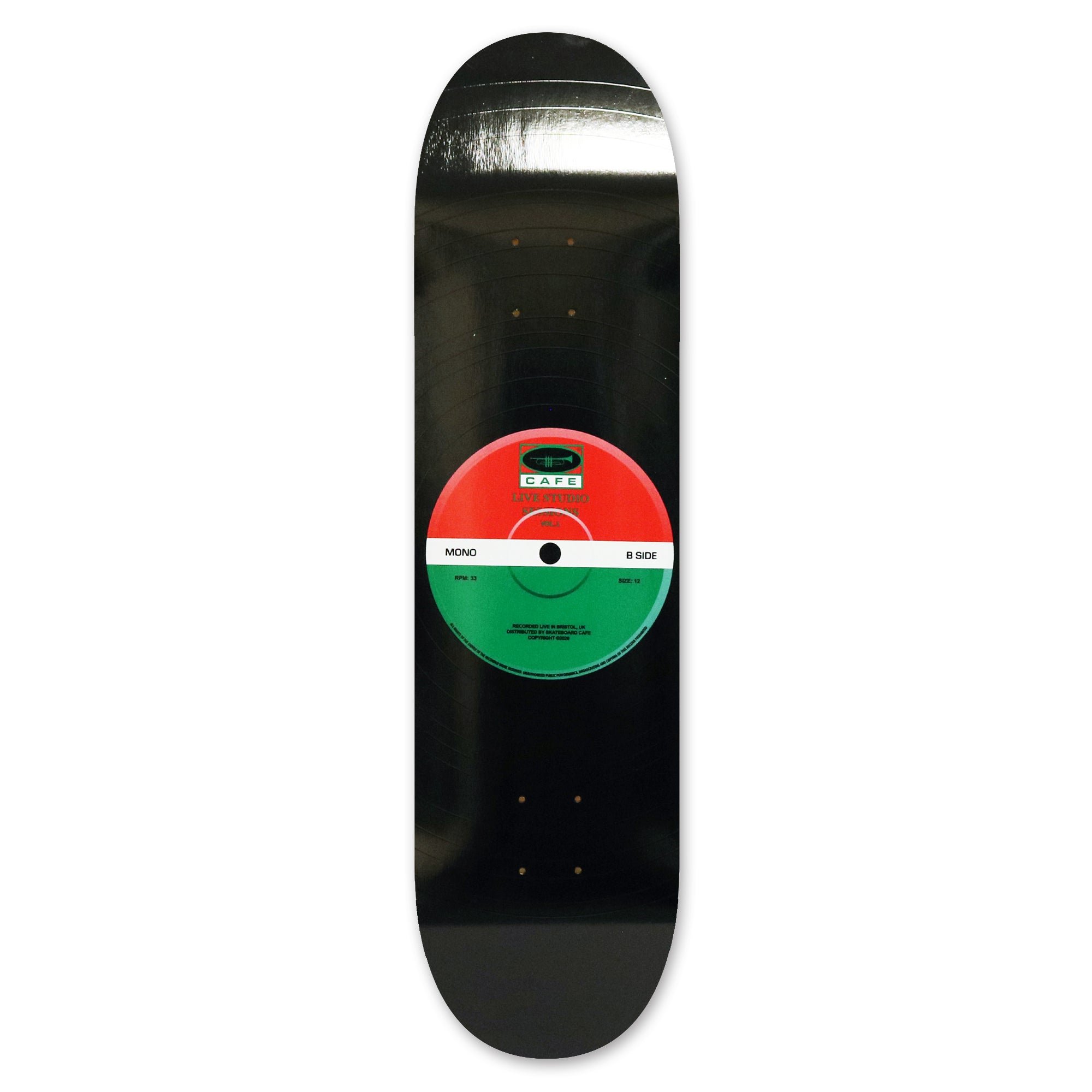 Skateboard Cafe 45 (Red/Green) deck
