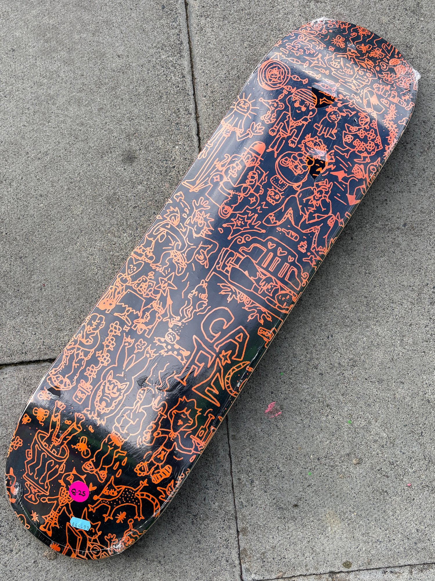 Skateboard Cafe Doodles deck