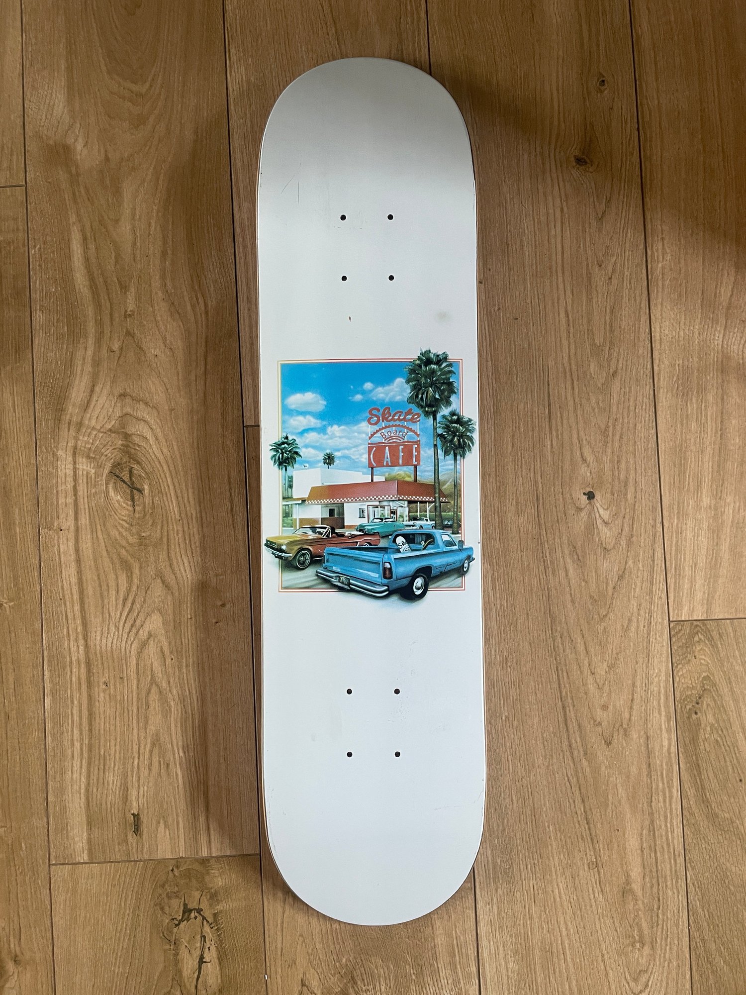 Skateboard Cafe Drive Thru deck