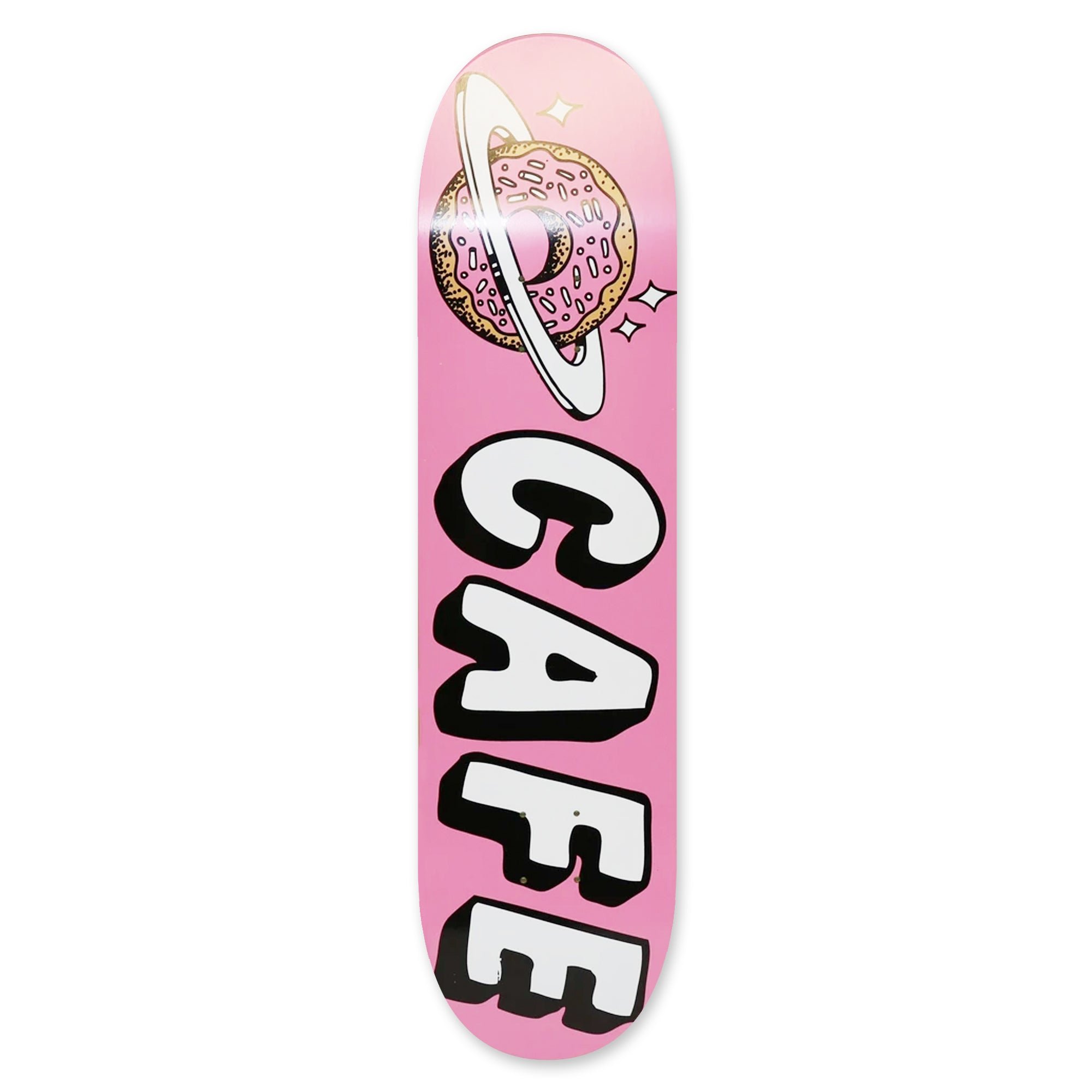 Skateboard Cafe Planet Donut Pink deck