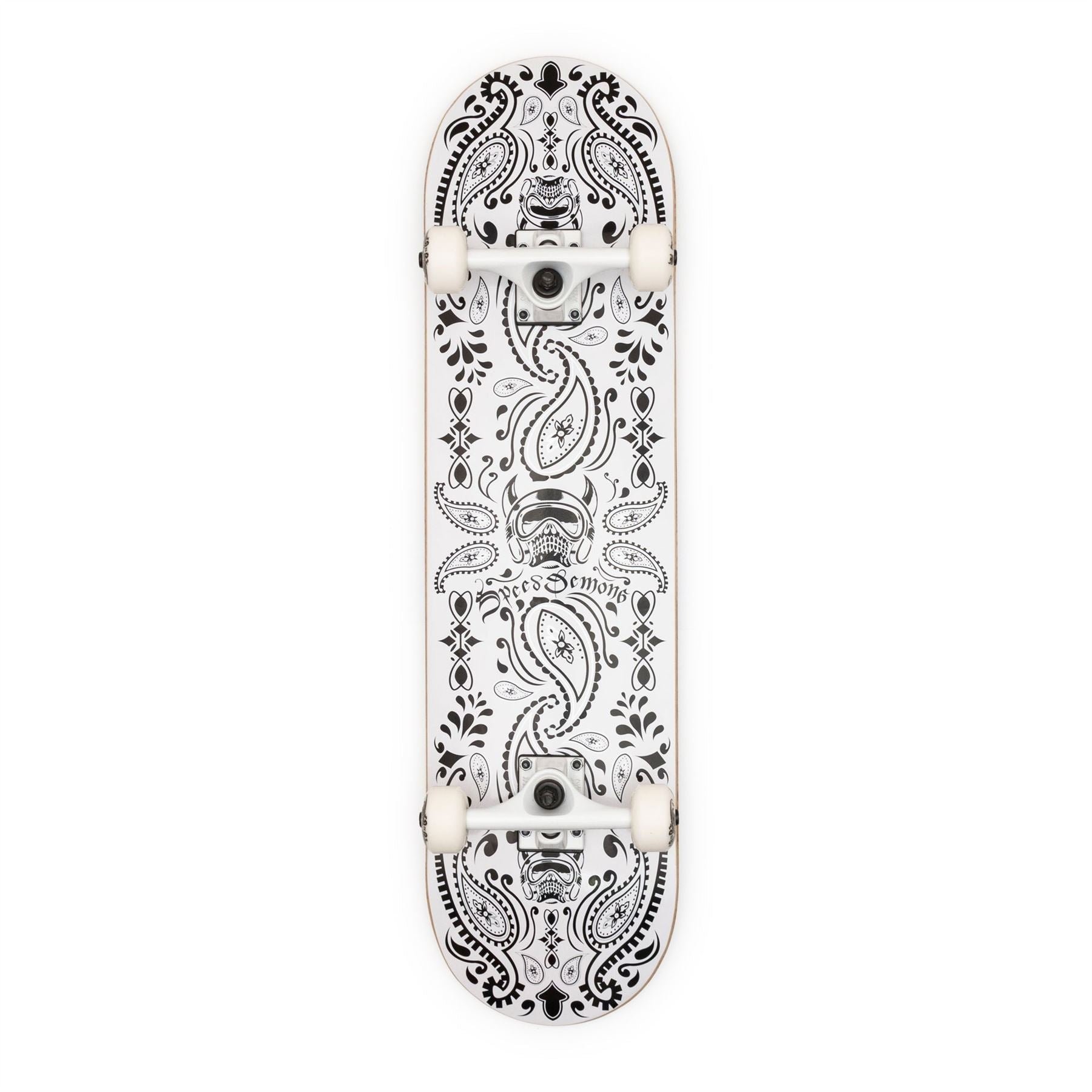 Speed Demons Bandana (Black / White) deck