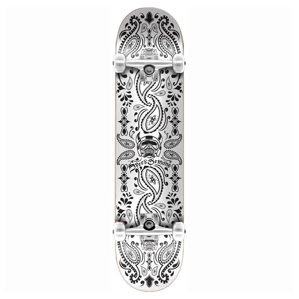 Speed Demons Bandana Factory Black White deck