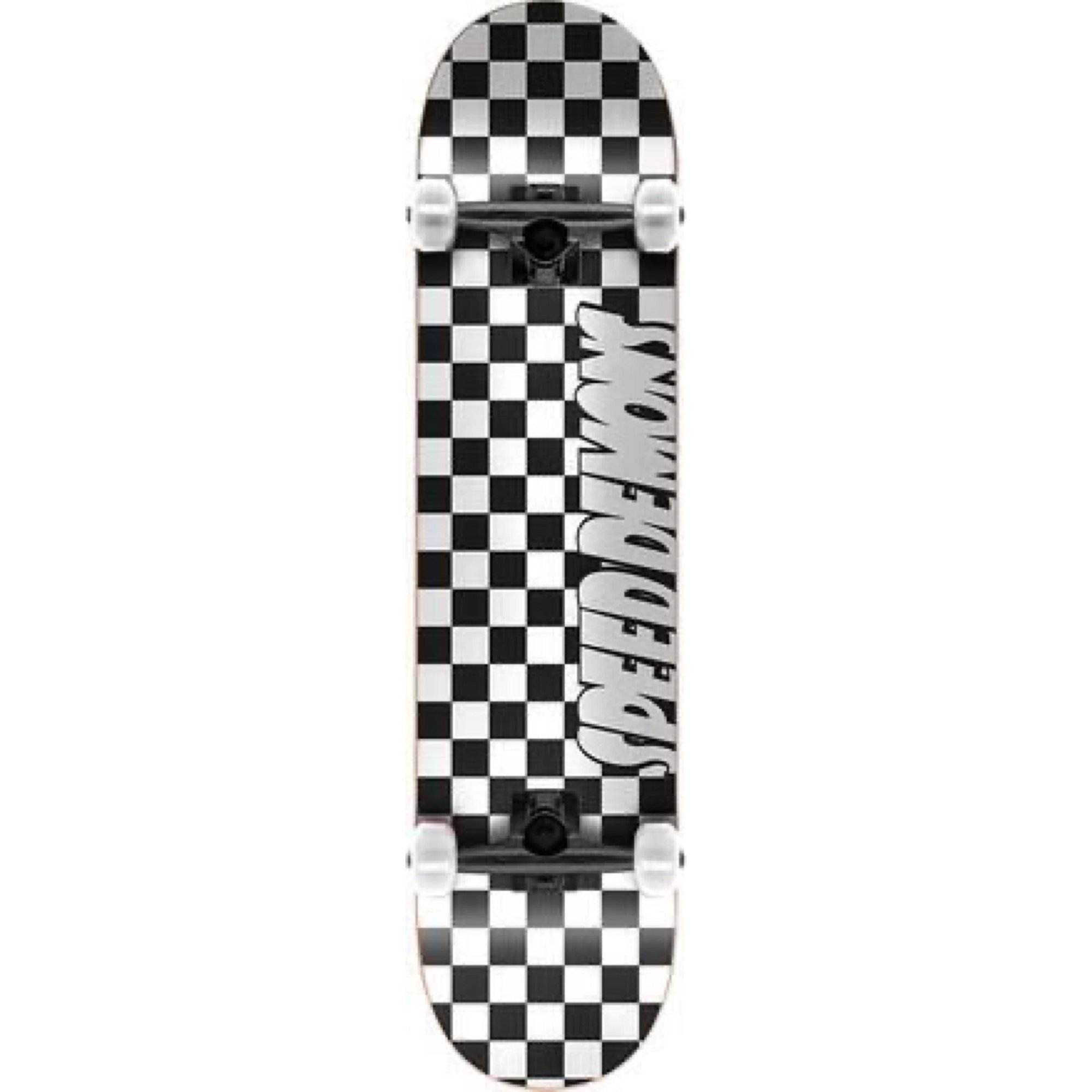 Speed Demons Checker Board (Black/White) deck