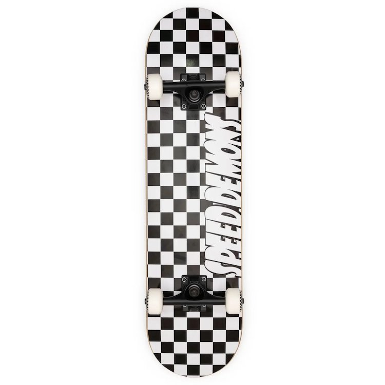 Speed Demons Checkers Black/White deck