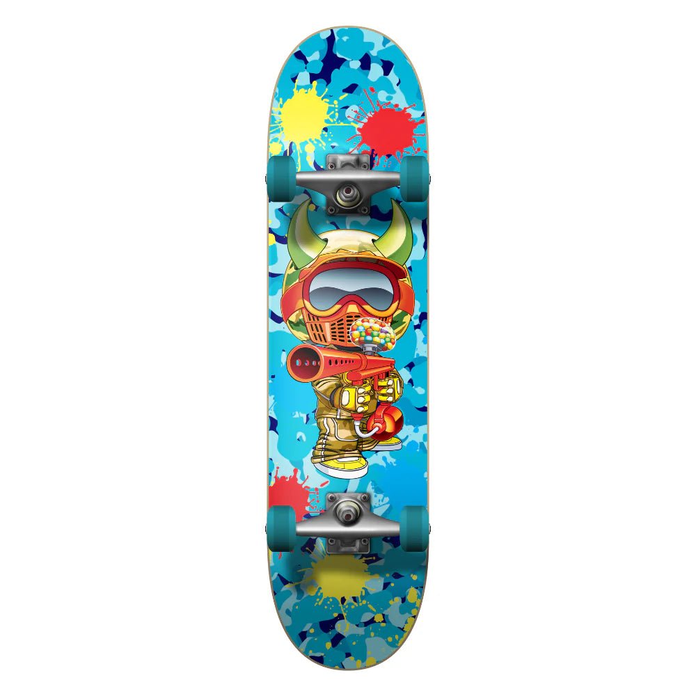 Speed Demons Paintballer Blue Camo deck