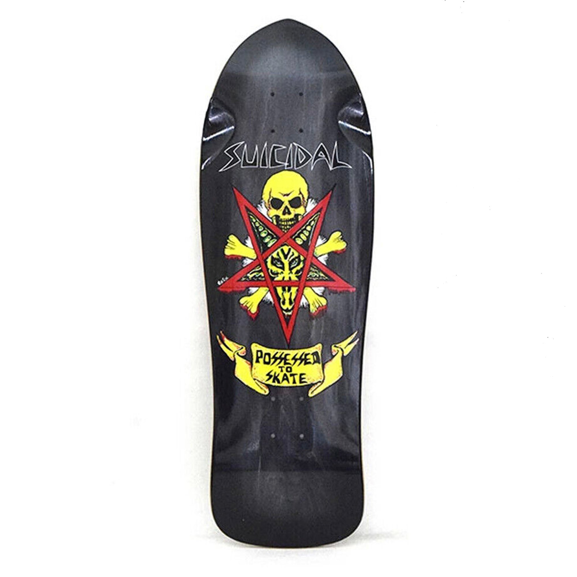Suicidal Skates Possessed To Skate (Black/Black Fade) deck