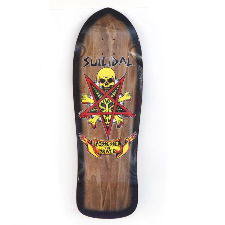 Suicidal Skates Possessed To Skate (Brown/Black Fade) deck