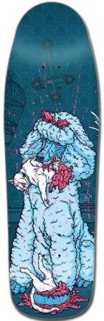Superdead Mike Manzoori guest model (poodle graphic) deck