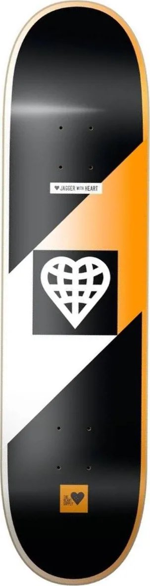 The heart supply Jagger Symbolic (Orange) Impact Light deck