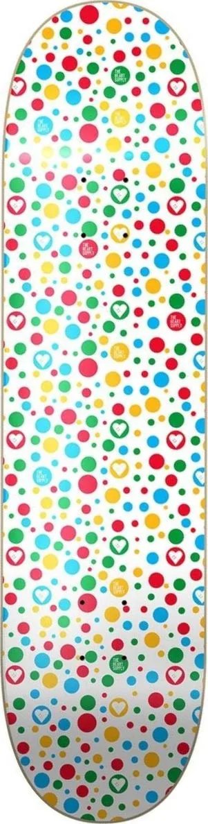 The heart supply Polka Heart (White) deck