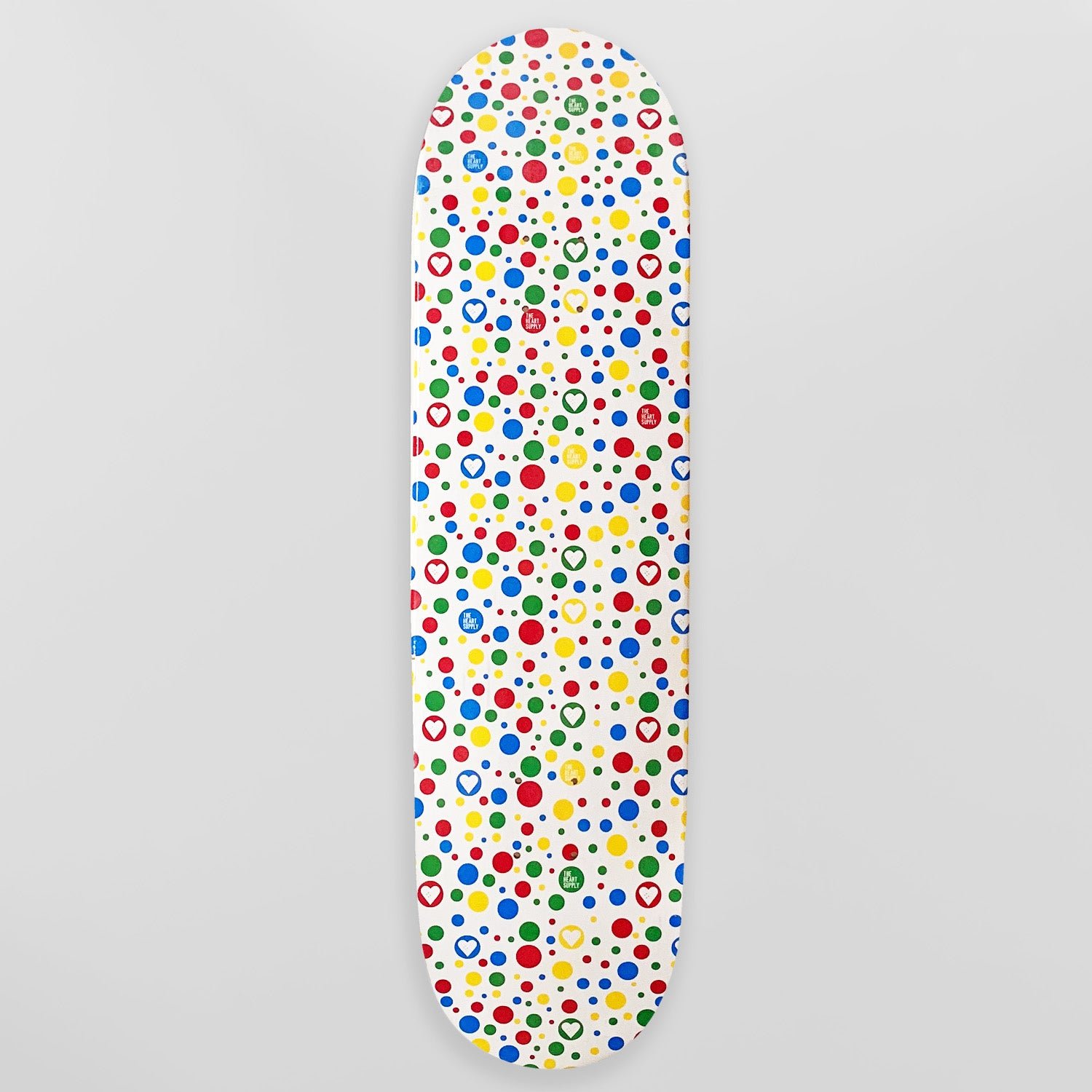 The heart supply Polka Hearts White deck