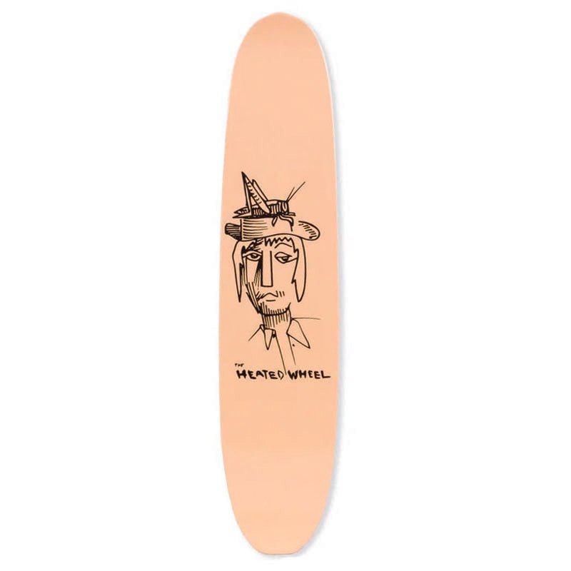 The Heated Wheel Heated Wheel Polarizer Grasshopper Guy Creme deck