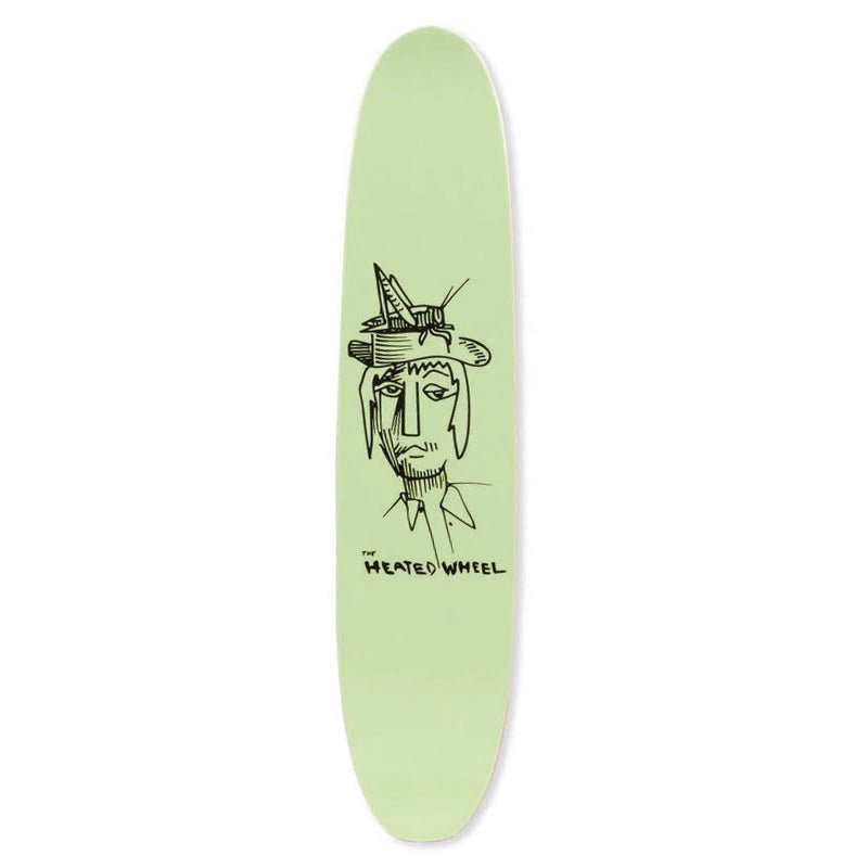The Heated Wheel Heated Wheel Polarizer Grasshopper Guy Mint deck