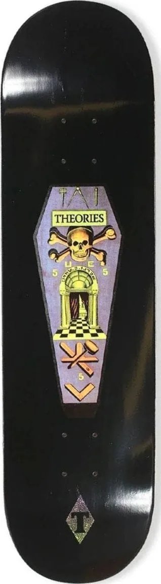 Theories Skate Coffin '' (Pre-Gripped) deck