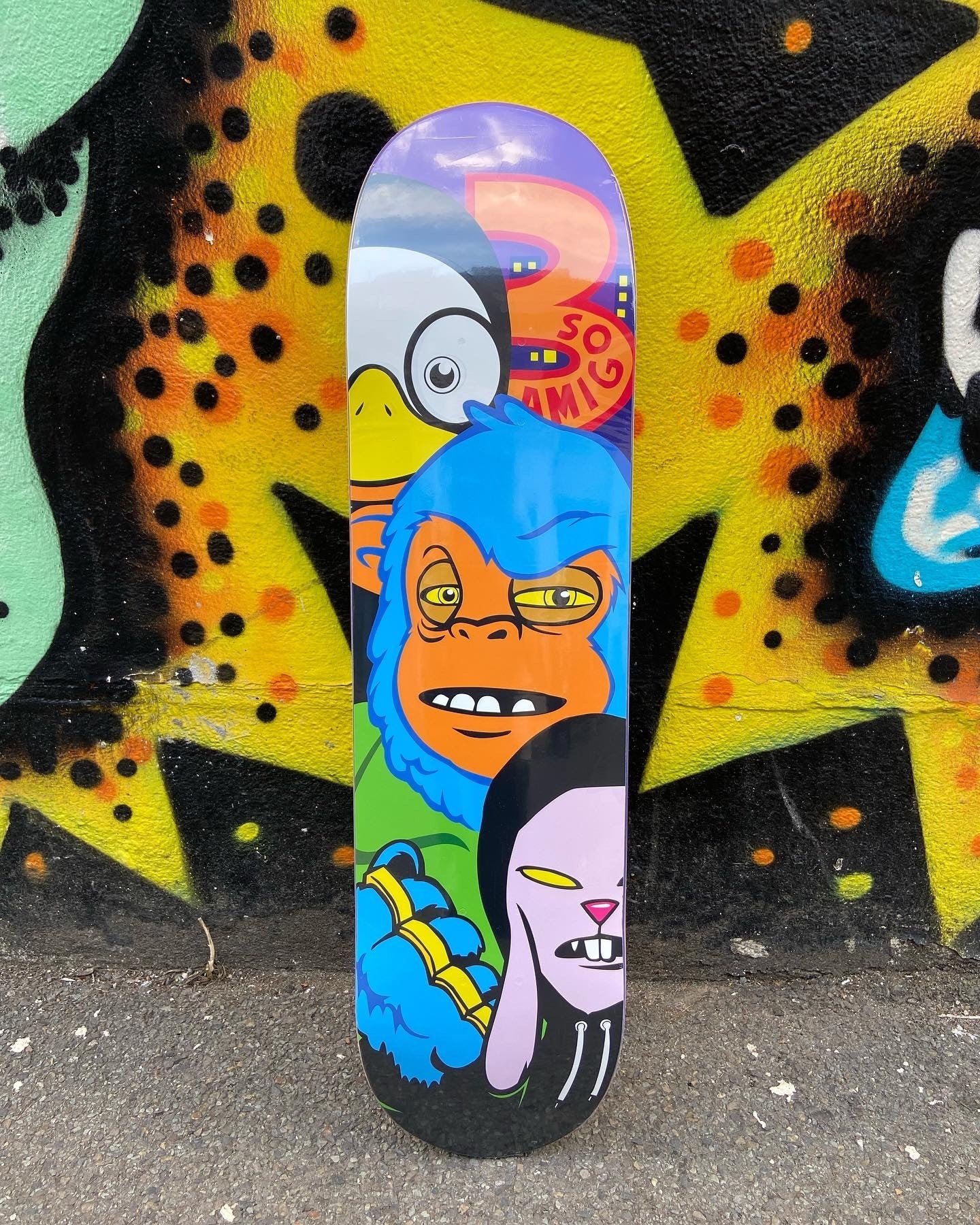 Three Amigos Shop Deck (Ed Syder) deck