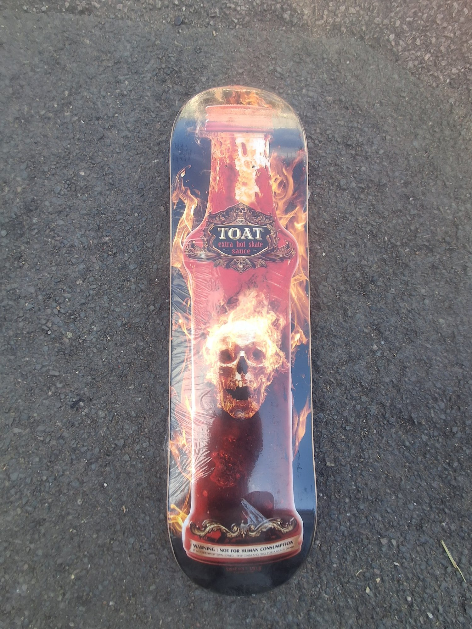 TOAT Extra hot skate sauce deck