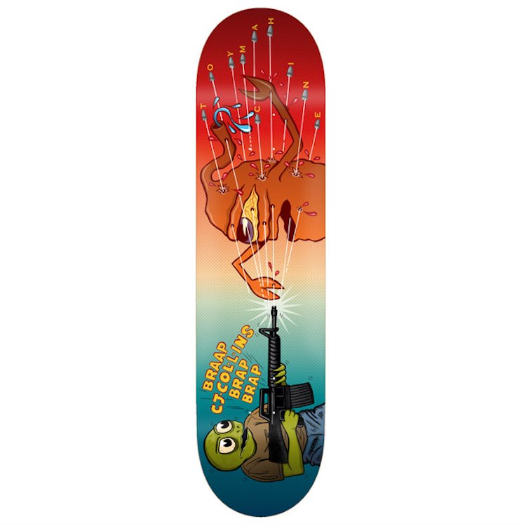 Toy Machine Collins Brap deck