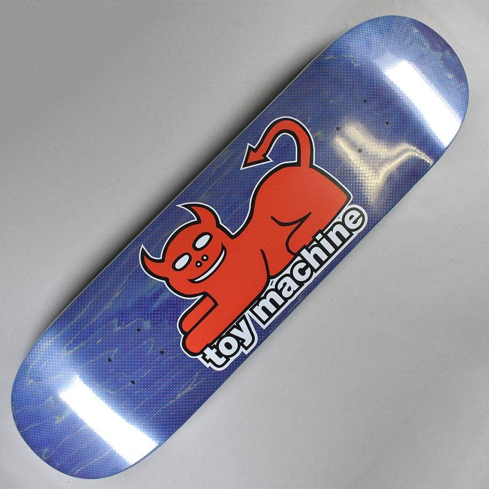 Toy Machine Devil Cat (Blue Stain) deck