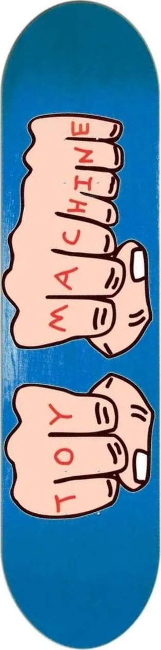 Toy Machine Fists (Blue Stain) deck