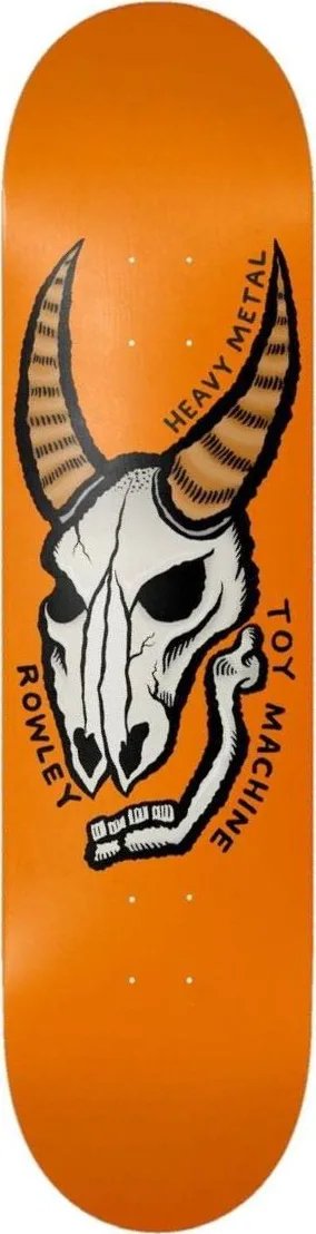 Toy Machine Geoff Rowley Heavy Metal (Orange) deck