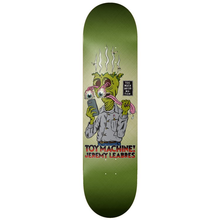 Toy Machine Jeremy Leabres Too Much deck