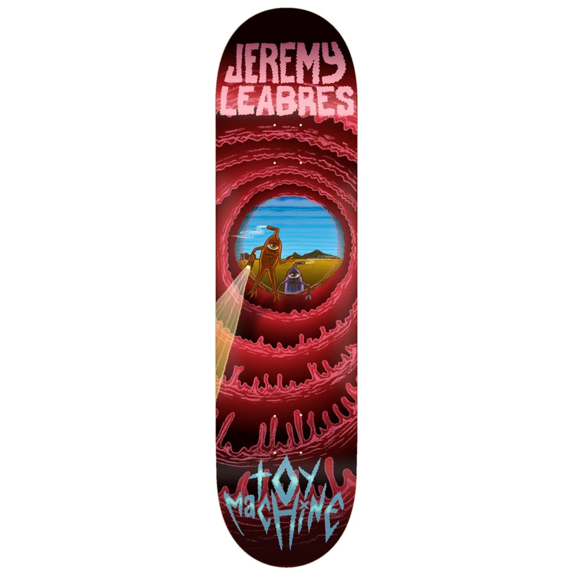 Toy Machine Leabres Cave Sect deck