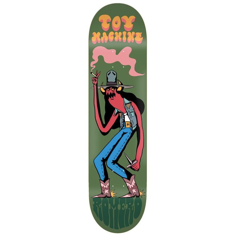 Toy Machine Leo Romero Monster (Artwork by Stevie Gee) deck