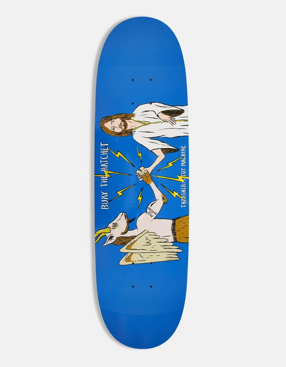 Toy Machine Thrasher Bury The Hatchet Egg deck