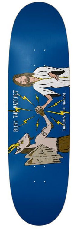 Toy Machine Trasher Bury The Hatchet deck