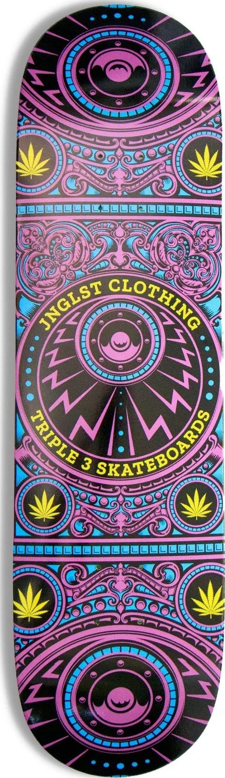 Triple 3 Purple Skate Life Skate deck