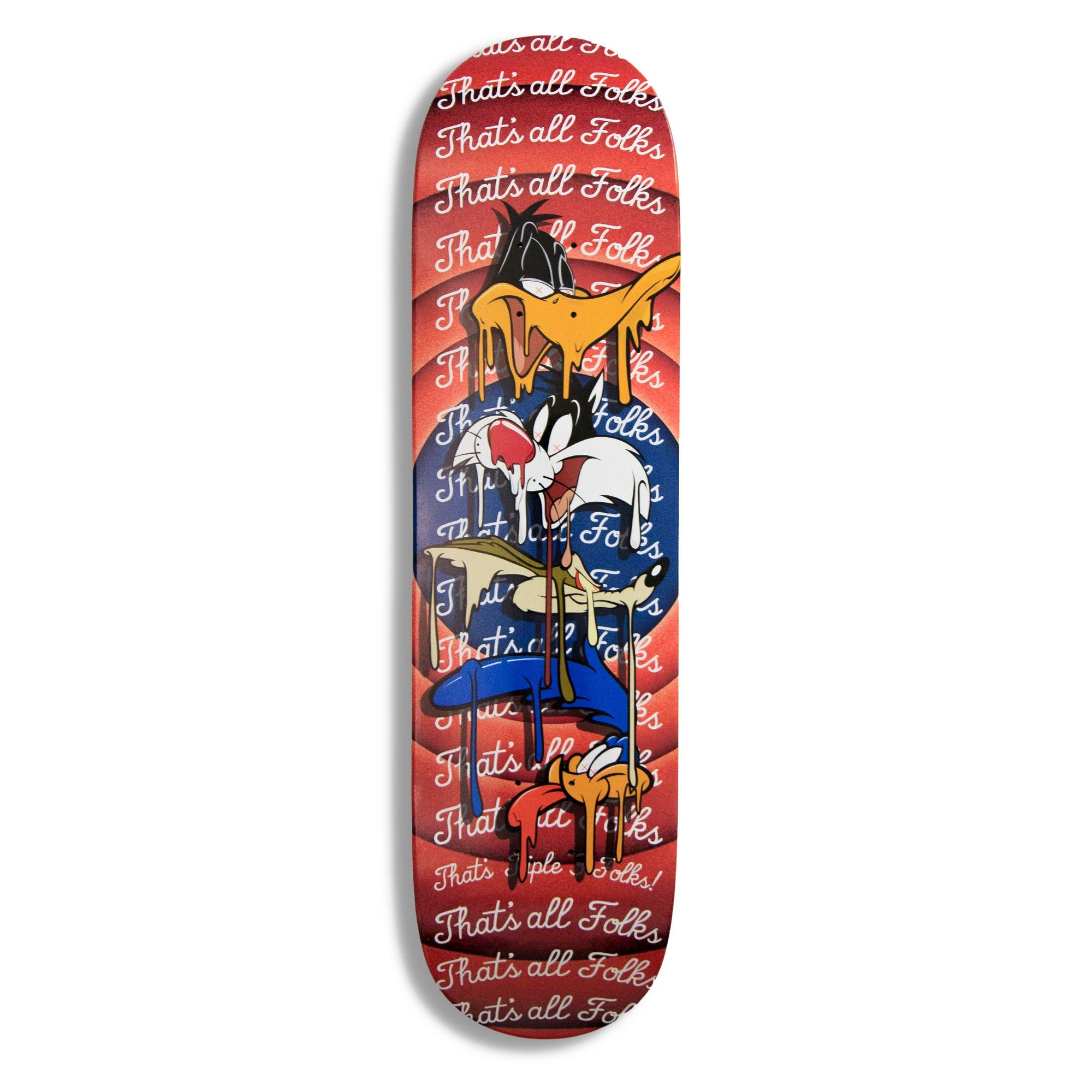 Triple 3 That's All Folks Skate deck