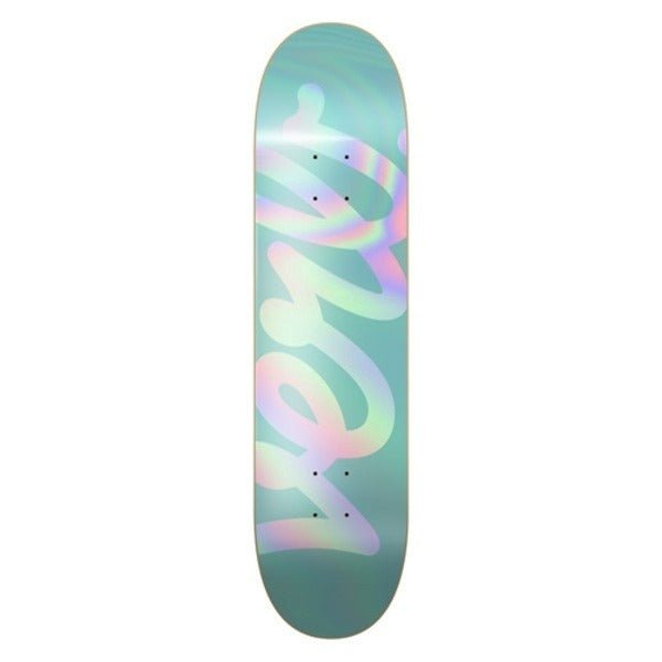 Verb Holographic Logo Teal deck
