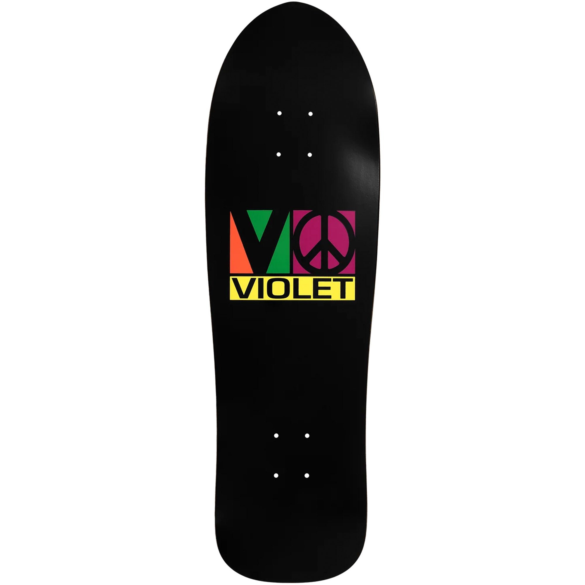 Violet Block Team Shaped deck