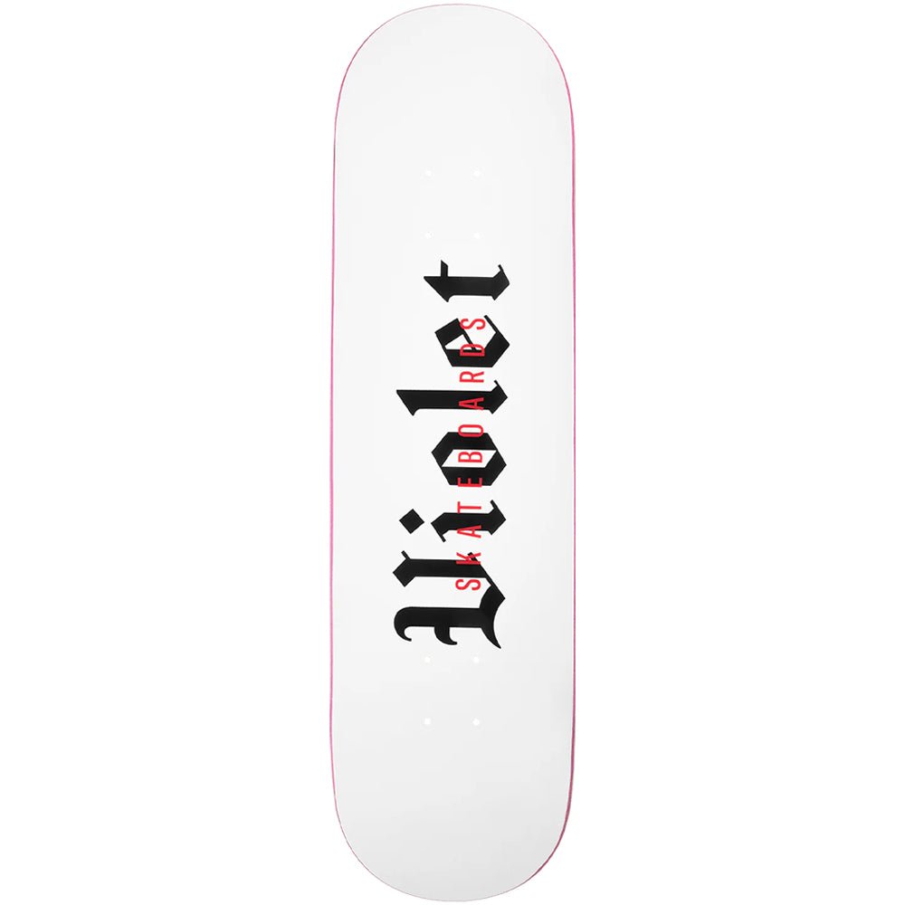 Violet Old English White deck