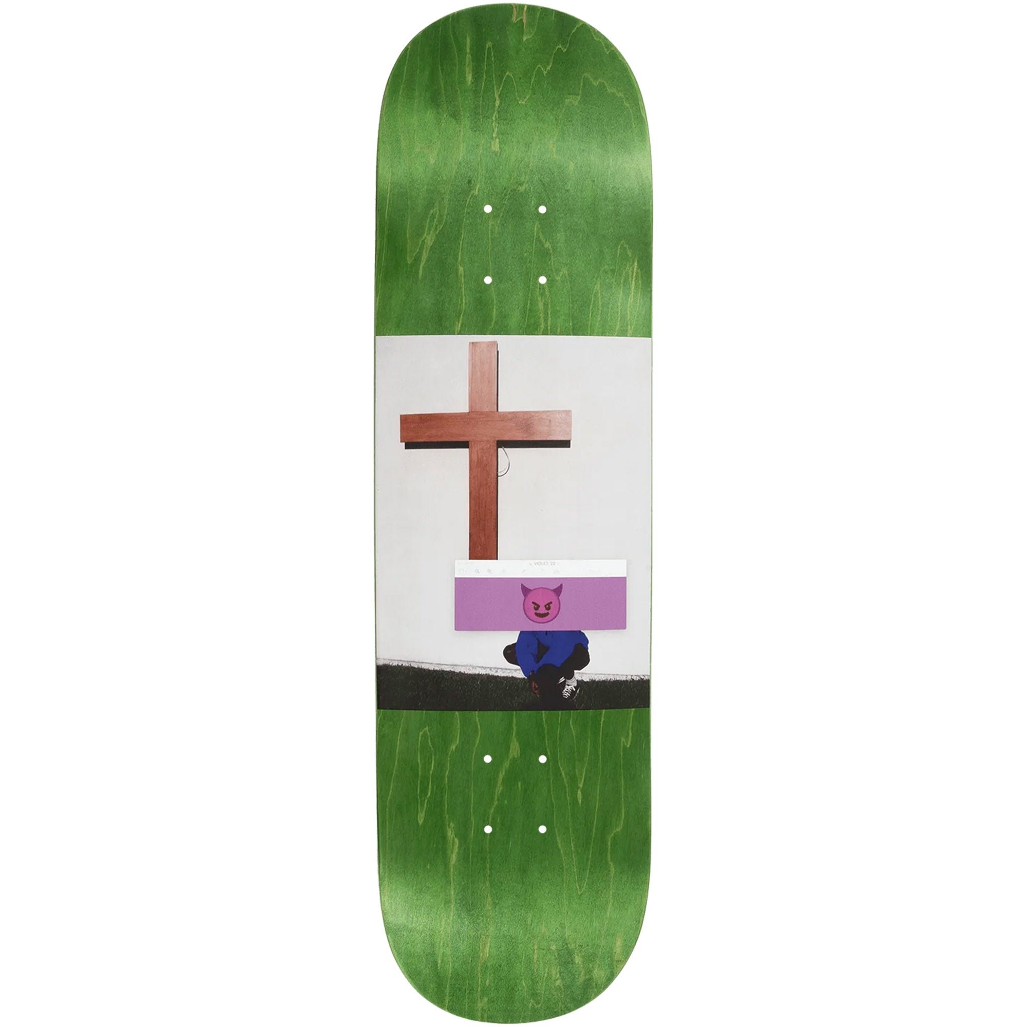 Violet Team Cross deck