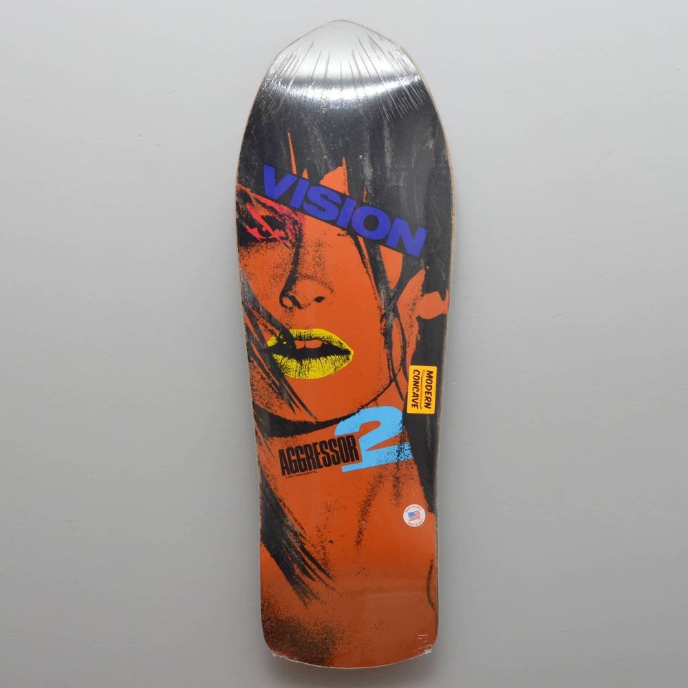 Vision Street Wear Aggressor 2 (Black Stain) deck