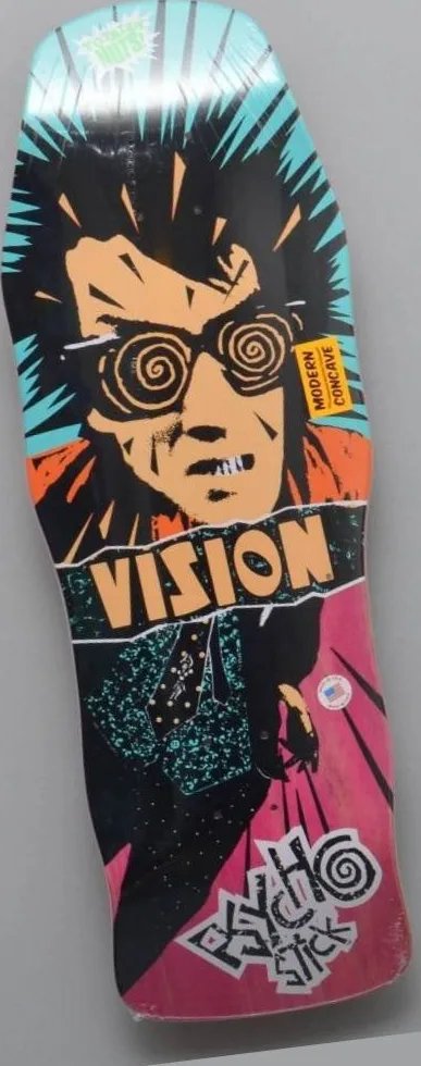 Vision Street Wear Psycho Stick (Pink Stain) deck