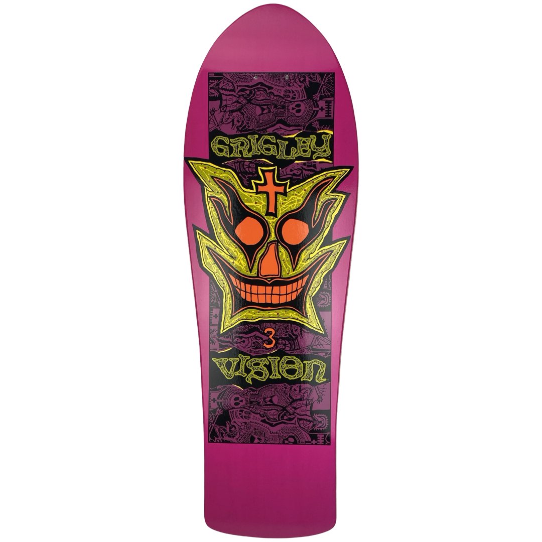Vision Street Wear Vision Grigley III LOVE color way deck