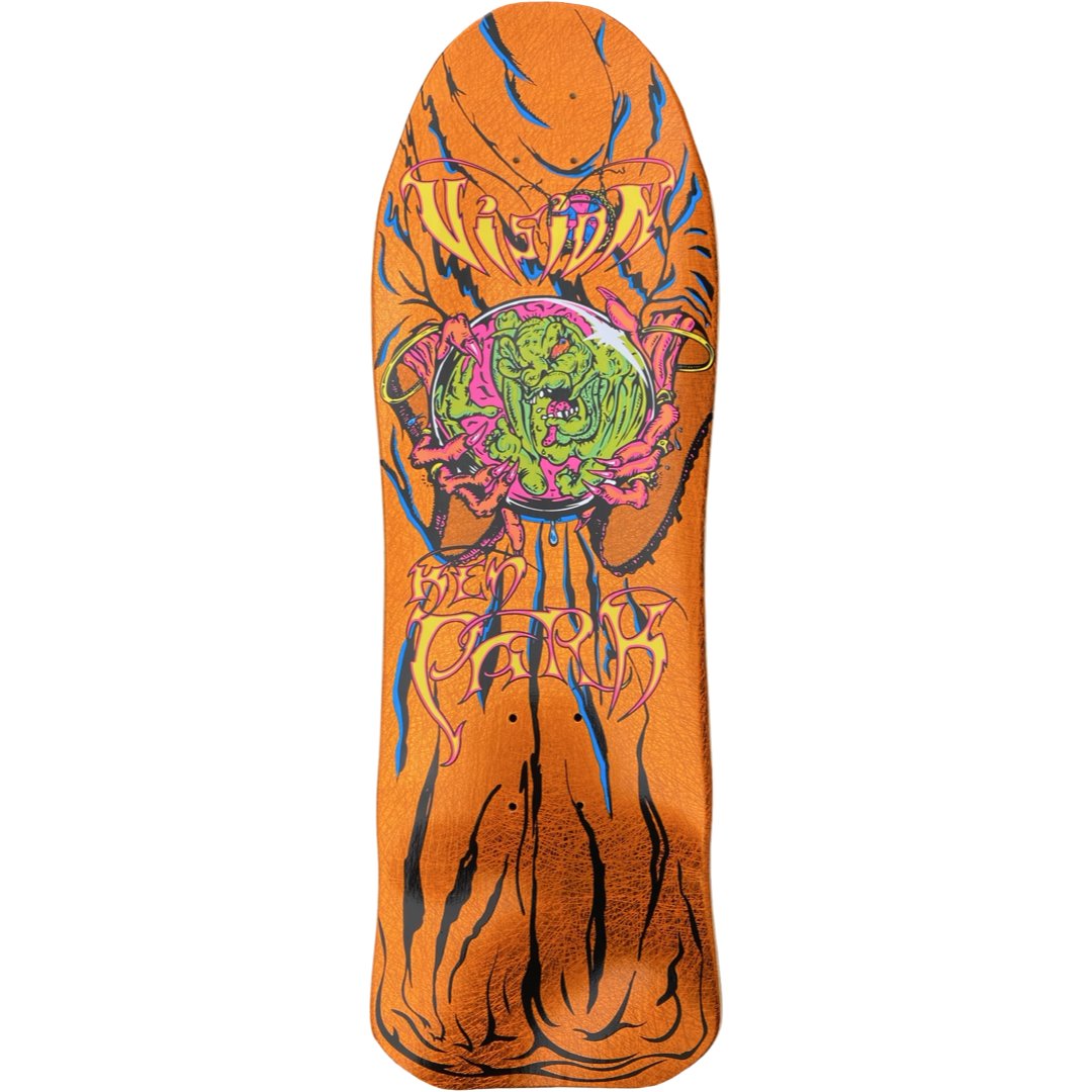 Vision Street Wear Vision Ken Park Crystal Ball Orange Scratch deck