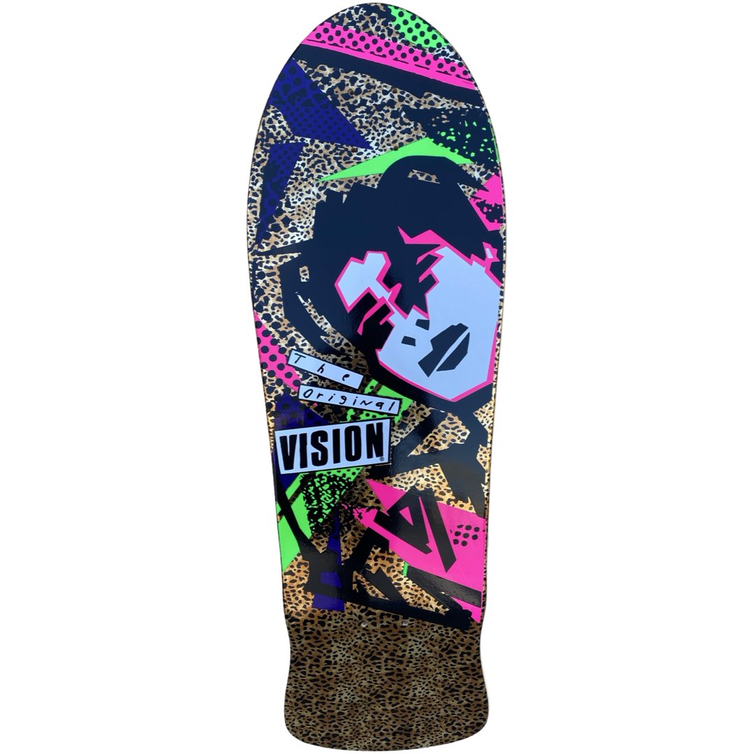 Vision Street Wear Vision Original MG Leopard Color way deck