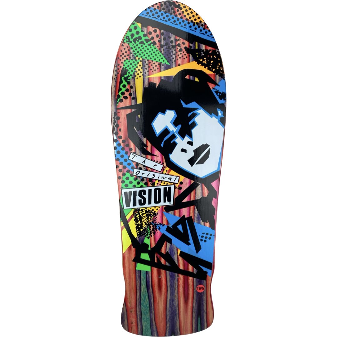 Vision Street Wear Vision Original MG Swirl #135 deck